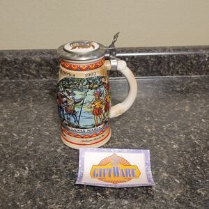 Anheuser-Busch Budweiser Stein Santa Maria Discover America